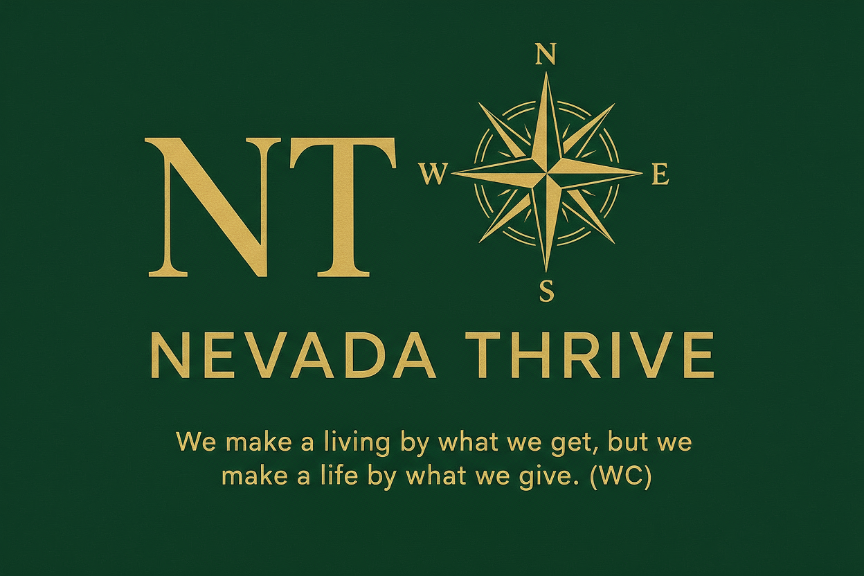 Nevada Thrive compass logo